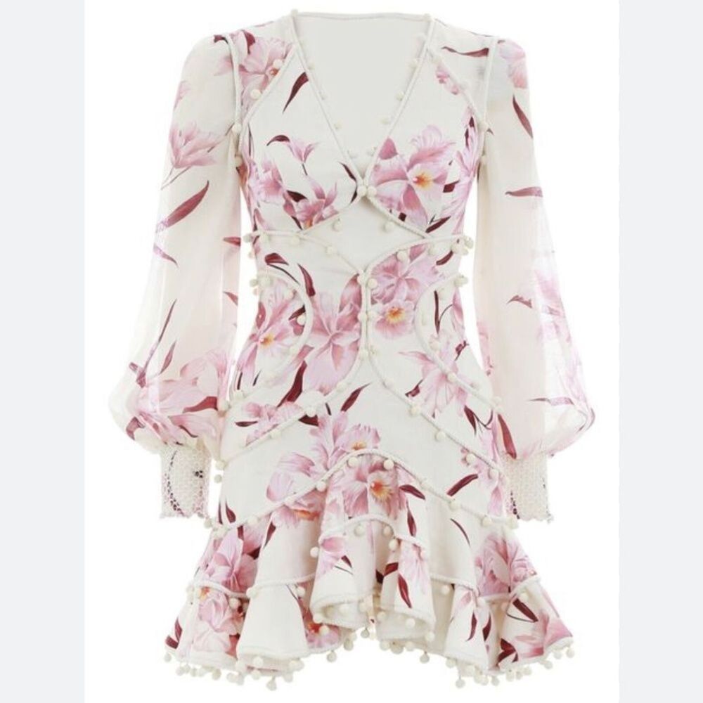 NWT  zimmermann corsage bubble dress size AU1